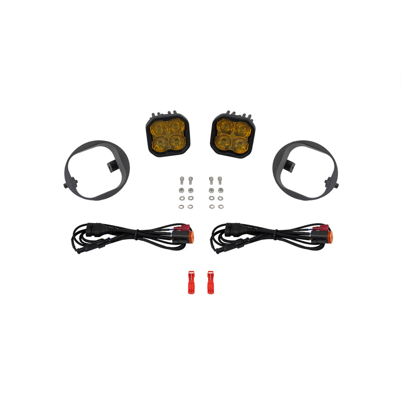  Diode Dynamics - SS3 Sport Type Element Kit ABL Yellow SAE Fog